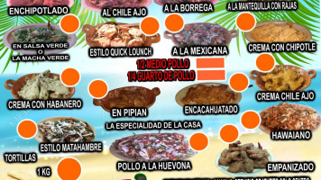 Coctelería Y Pollos Asados Las Güeras food