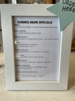 Woodland Cafe menu