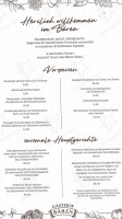 Bären menu