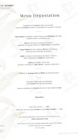 Georges Wenger menu