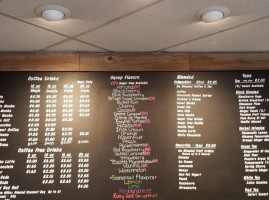 Primo Espresso menu