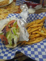 Dj Hollywood's Pizza Gyros food