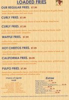 El Jalapeño Mexican menu