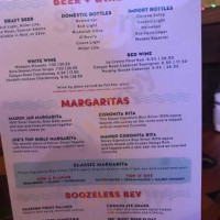 Joe's Crab Shack menu