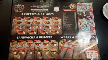 City Kebab menu