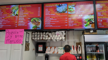 Tacos El Sol inside