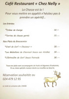 Chez Les Tsaouins menu