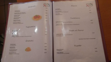 Grazie menu