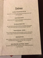 Brick Alley Bistro menu