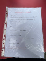 L'esglao menu