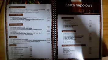 Resteuracja U Ditricha menu