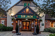 Sir Jack outside