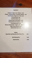 Red Chili menu