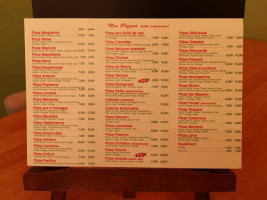 Pizzeria Nono menu