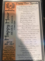 Hazelwood Inn. menu