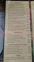 Casa Miguel menu