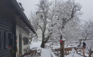 St Jakob Mountain Hut inside