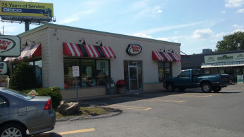 Honey Dew Donuts inside