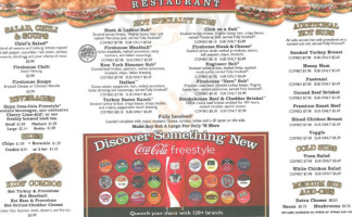 Firehouse Subs Red Wolf menu