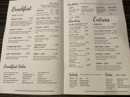 Pacific Southern menu