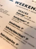 The League Kitchen Tavern menu