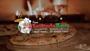 Pizzaria Latitude Zero food