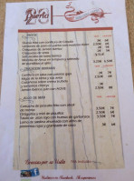 Puerta 20 menu