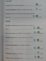 El Cacao menu