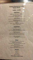 Bellagio Ristorante - The Westin Mt Laurel menu