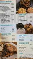 The Island Spot menu