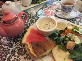 Ms. Gilmore's Vintage Suitcase And Tea Room food