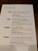 Carrabba's Italian Grill menu