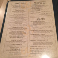 Berger's Family menu