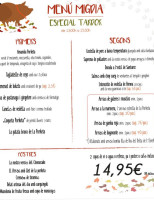 La Porketa menu