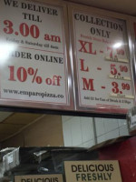 Emparo Pizza food