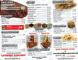 Ike Bg's menu