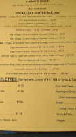 Yianni's Deli menu