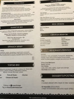 Taquria Susupuato menu