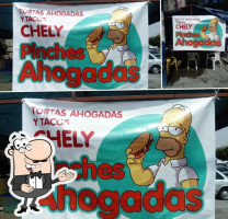 Las Pinches Tortas Ahogadas food