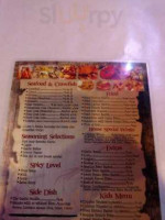 Seafood And Crawfish menu