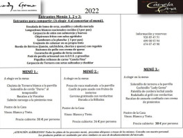 Canela Fina Gastro menu