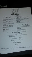 Porkland Bbq menu