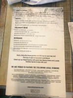 Sixty-six Acres menu