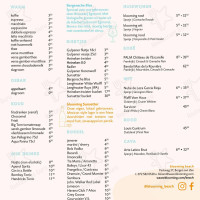 Blooming Beach menu