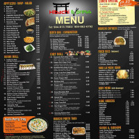 Hibachi Express menu