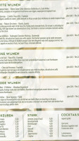 Evi Beach Egmond Aan Zee menu