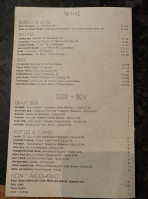 Causwells menu