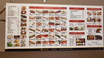 O Sushi Grill menu