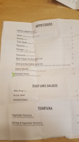 Misaki Sushi menu