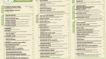 The Palm Tree menu